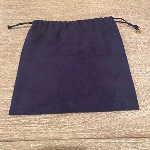 Tory Burch Purple Velvet Dust Bag